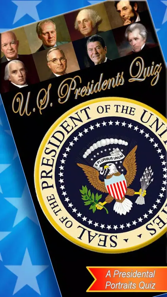 US Presidents Trivia Quiz Free - United States Presidential Historical Photo Recognition Guessing Educational Game应用截图
