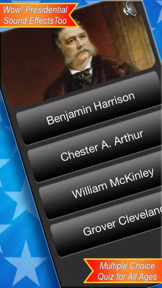 US Presidents Trivia Quiz Free - United States Presidential Historical Photo Recognition Guessing Educational Game应用截图
