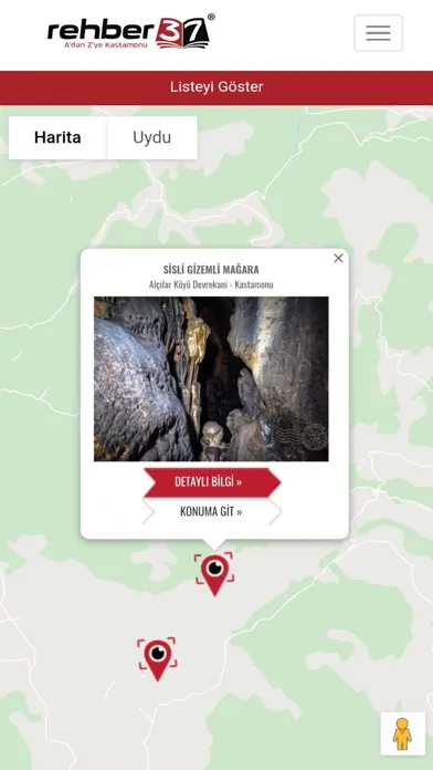 Captures d'écran de Rehber37 - Kastamonu Rehberi
