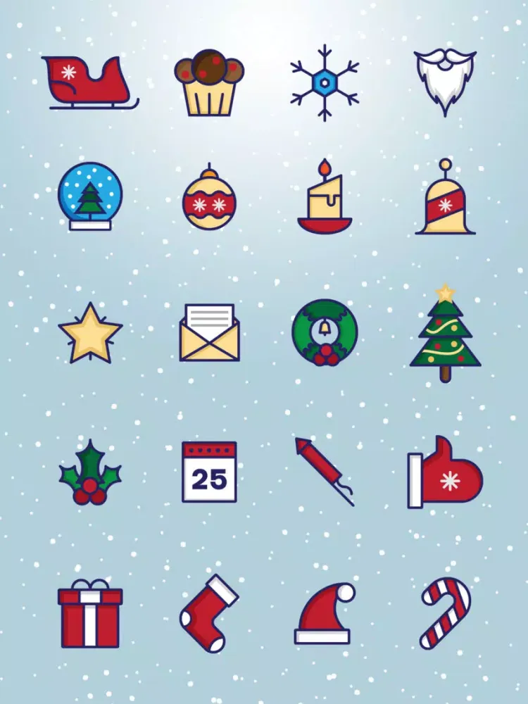Christmas Lifestyle Messages iPad 應用截圖