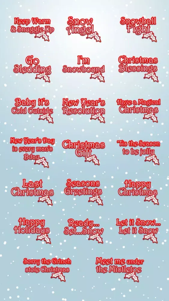 Christmas Lifestyle Messages應用截圖
