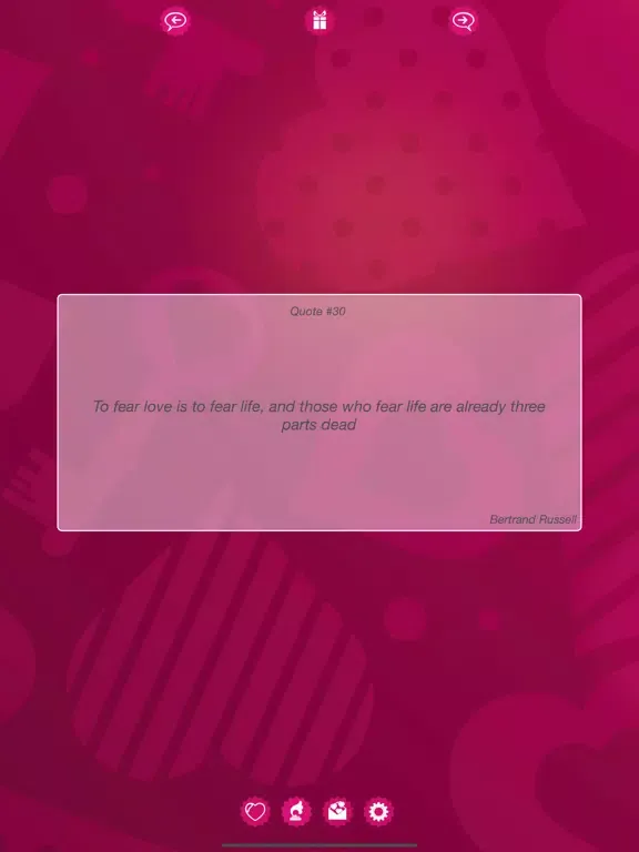 Capturas de pantalla de Romantic Words & Phrases iPad 