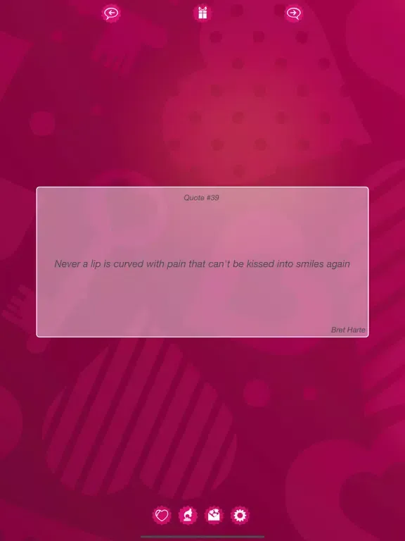 Capturas de pantalla de Romantic Words & Phrases iPad 