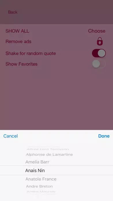 Capturas de pantalla de Romantic Words & Phrases