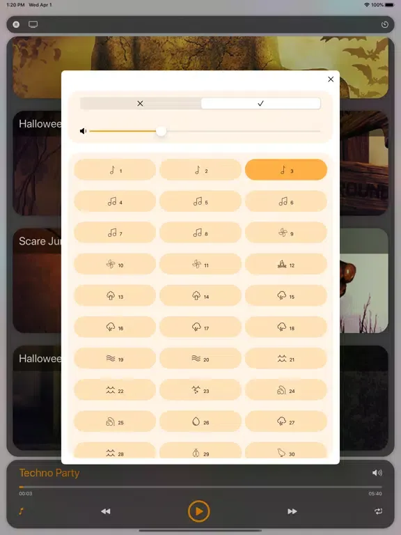 Scary Songs Halloween Ideas iPad 應用截圖