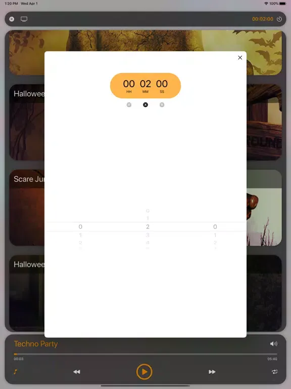 Scary Songs Halloween Ideas iPad 應用截圖