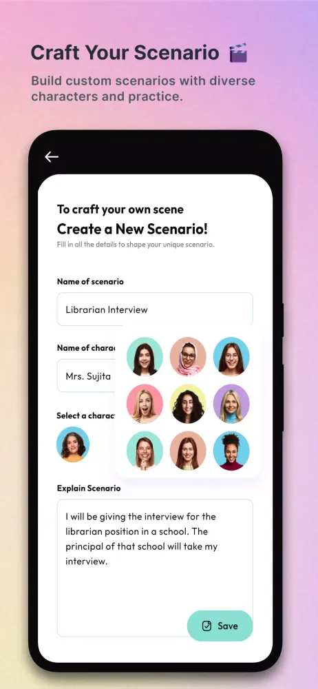 Screenshot di Converse - AI English Speaking