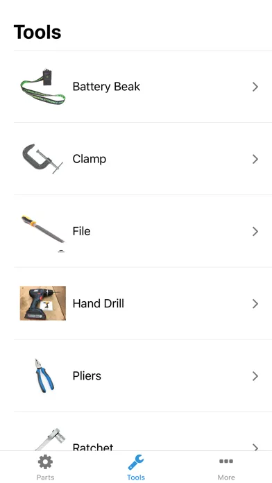 FRC Parts and Tools Guide应用截图