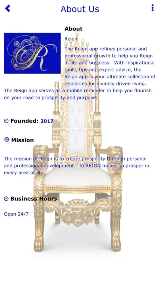 REIGN APP应用截图