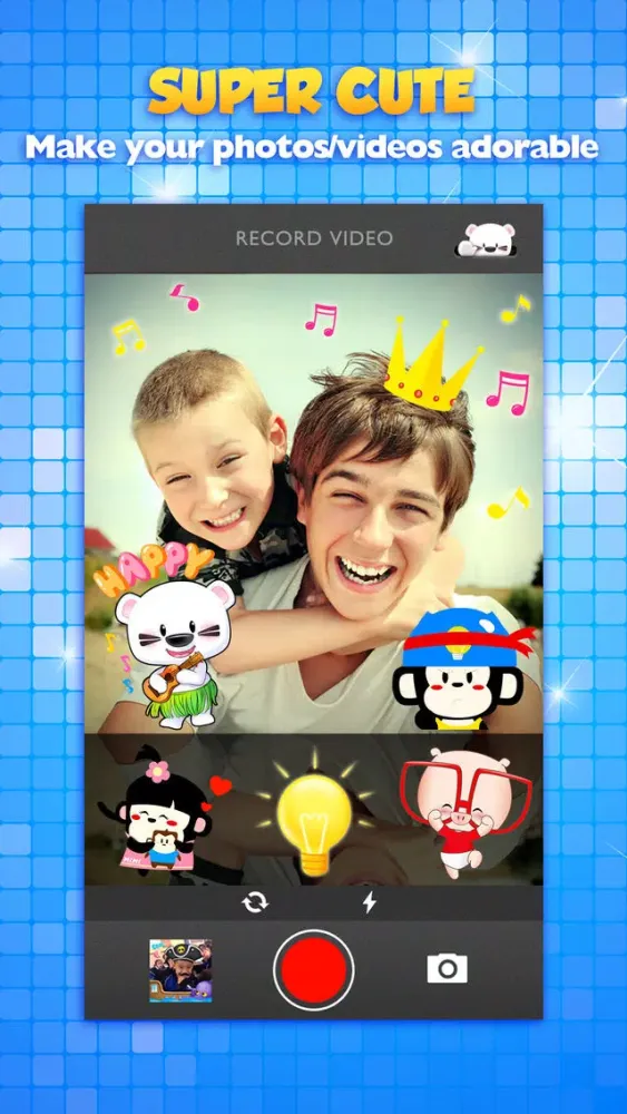 BOOMi Camera (3D Emoji Video + Photo Maker) BOOMiGram Ekran Görüntüleri