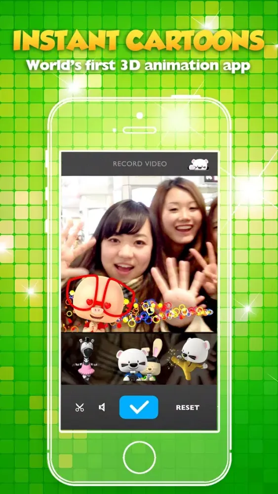BOOMi Camera (3D Emoji Video + Photo Maker) BOOMiGram Ekran Görüntüleri