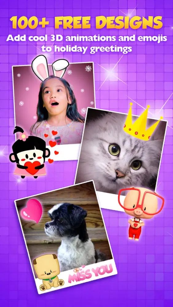 BOOMi Camera (3D Emoji Video + Photo Maker) BOOMiGram Ekran Görüntüleri