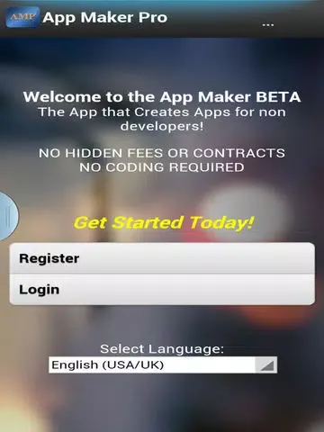 App Maker Pro iPad  स्क्रीनशॉट