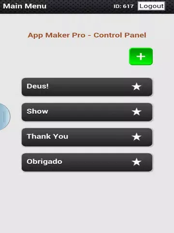 App Maker Pro iPad  स्क्रीनशॉट