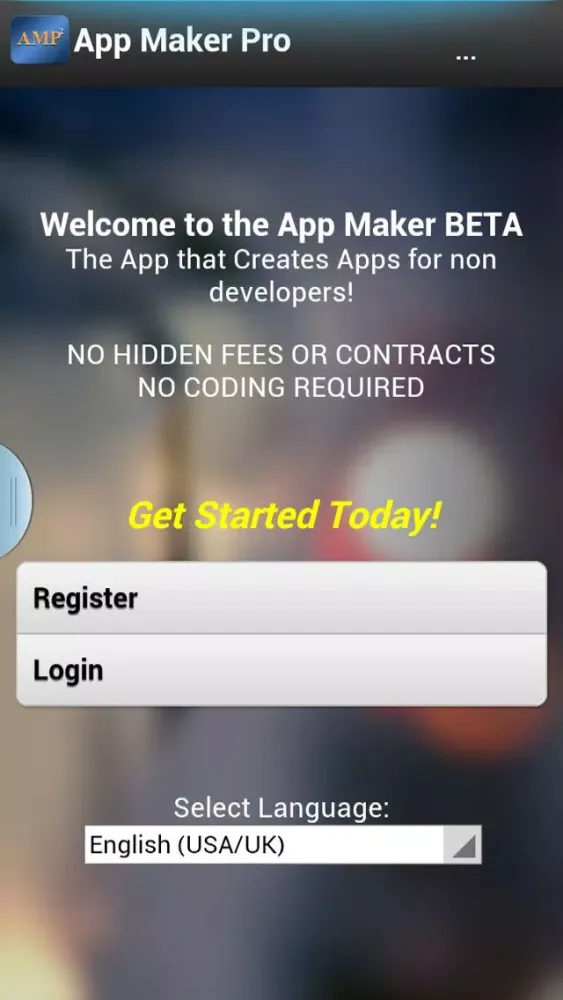 App Maker Pro स्क्रीनशॉट