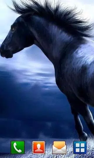 Horses Night live wallpaper Screenshots