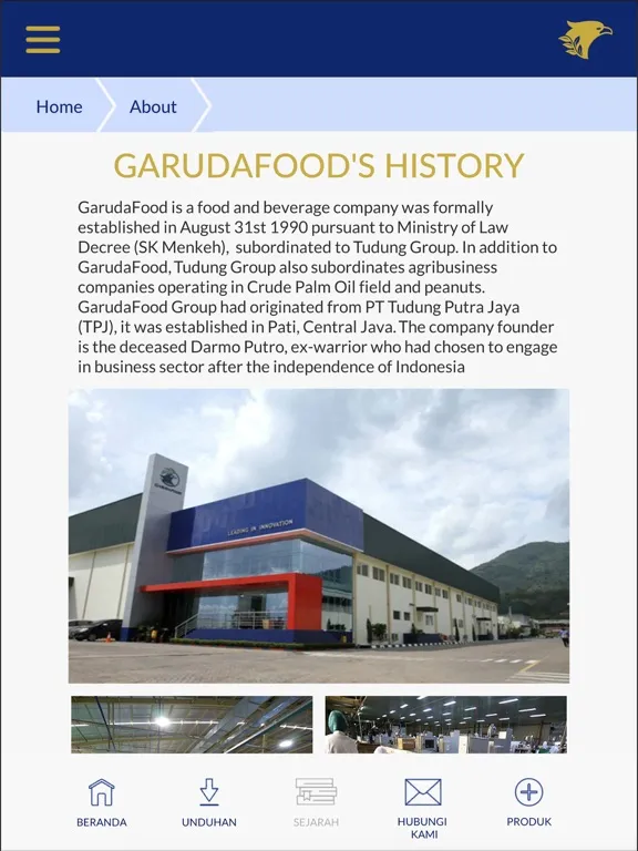 GarudaFood Profile iPad  Ekran Görüntüleri