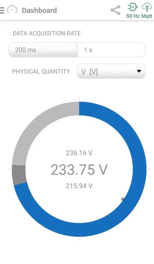 MR Power Quality App Screenshots