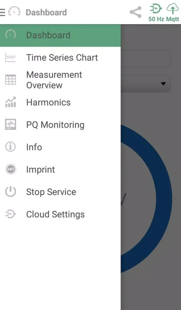 MR Power Quality App Screenshots
