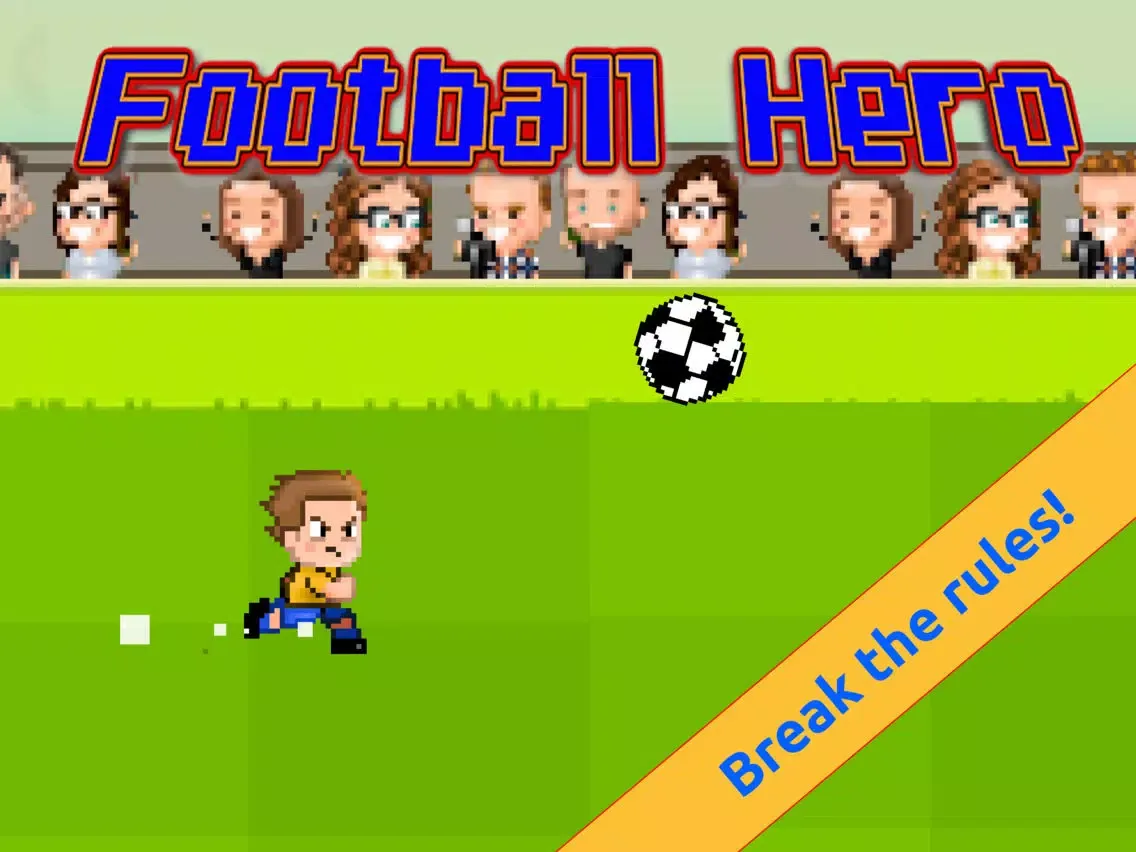 FOOTBALL HERO epic soccer saga iPad  スクリーンショット