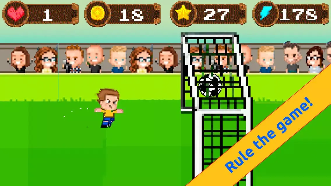 FOOTBALL HERO epic soccer saga スクリーンショット