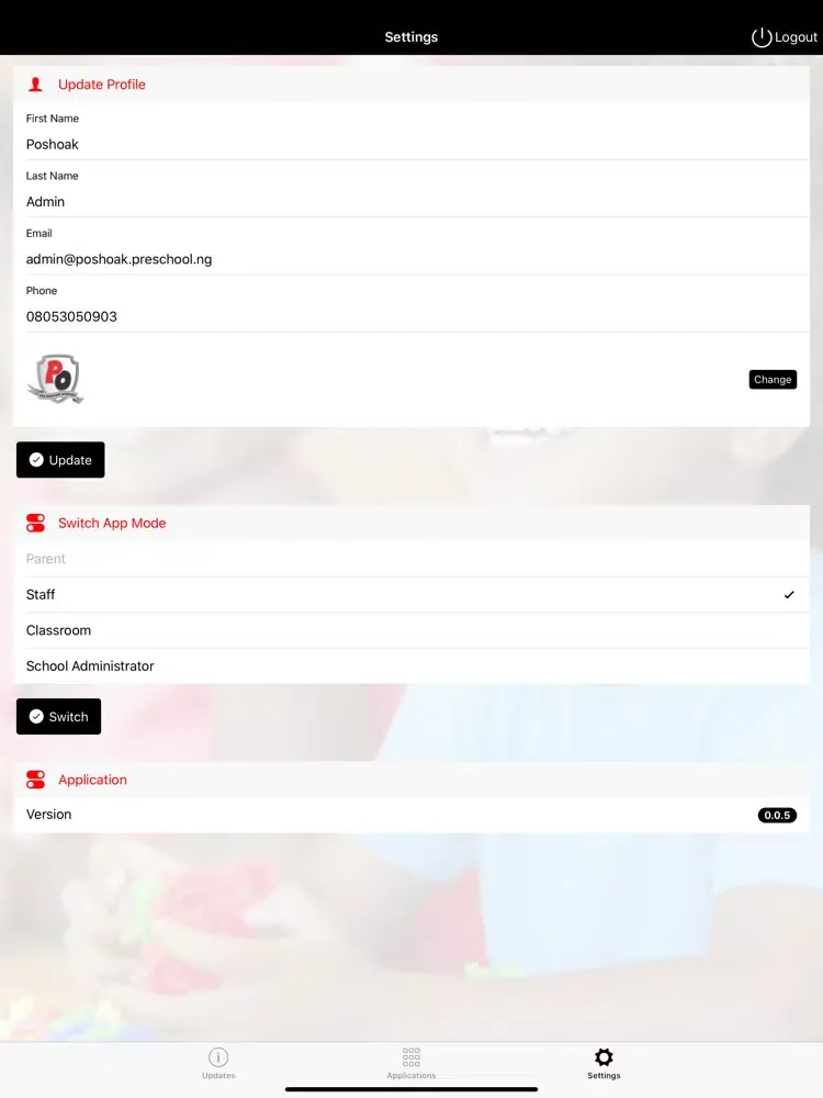 تصاویر Posh Oak Academy Mobile iPad 