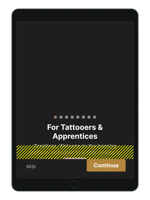 Capturas de tela do Reinventing the Tattoo iPad 