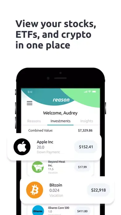 Capturas de pantalla de Reason: Invest Intentionally