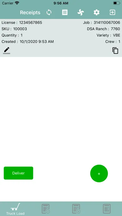 Capturas de pantalla de Fruit Receipt