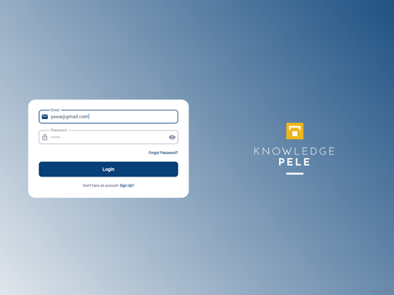Скриншоты KnowledgePele iPad 