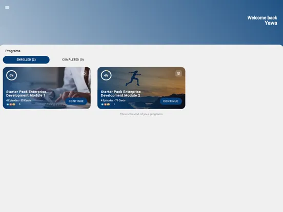 Zrzuty ekranu KnowledgePele iPad 