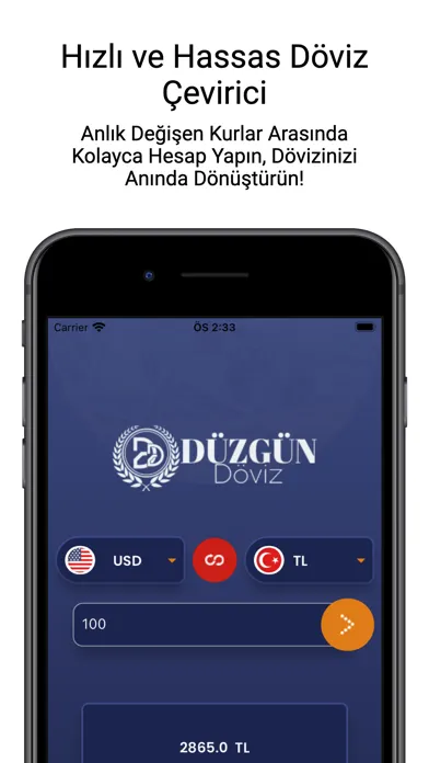 Düzgün Döviz A.Ş.应用截图