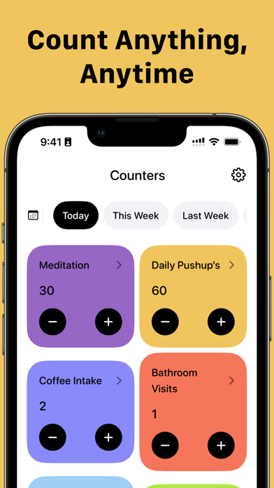 Tally Counter - Count سکرین شاٹس