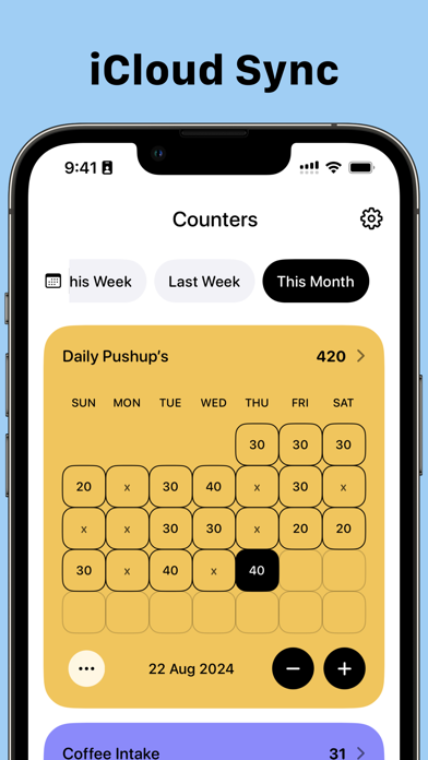 Tally Counter - Count سکرین شاٹس