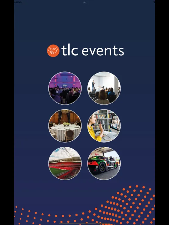 TLC Events iPad  سکرین شاٹس