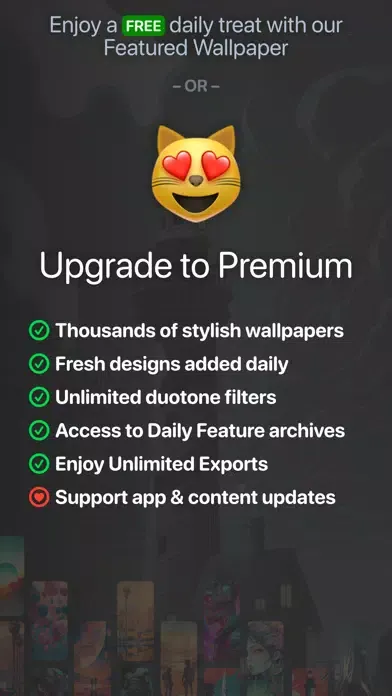 Eddit – Fresh Wallpapers Daily应用截图
