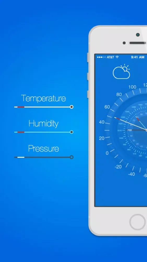 Pretty Good Weather - Free Weather Forecast & Barometer for iPhone Screenshots