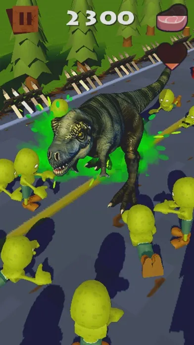 Zrzuty ekranu Dinosaur VS Zombie