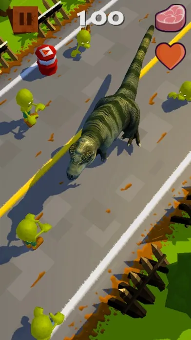 Zrzuty ekranu Dinosaur VS Zombie