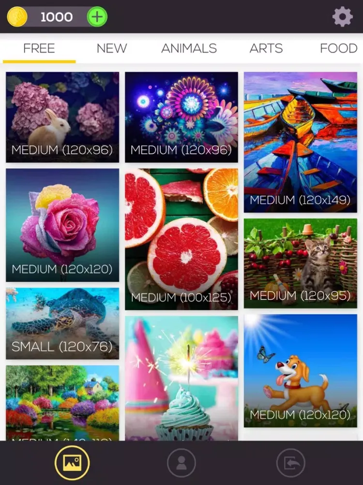 Capturas de pantalla de Pick a Brick iPad 