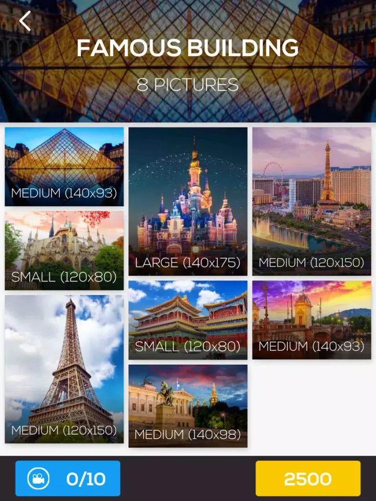 Capturas de pantalla de Pick a Brick iPad 