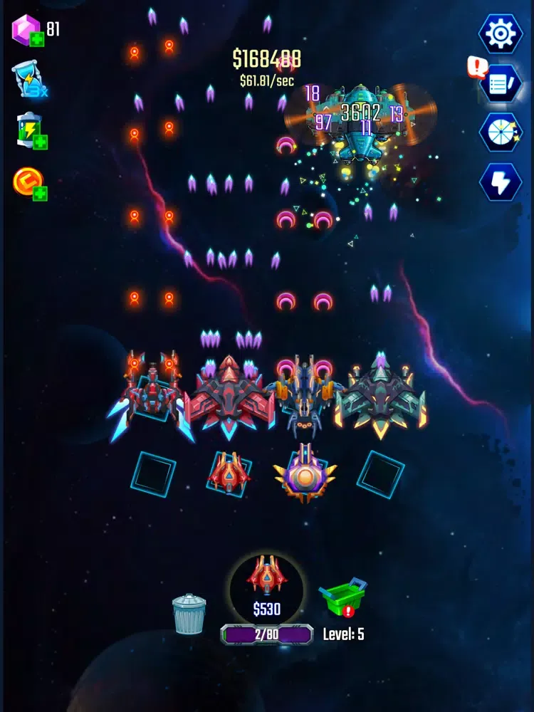 Скриншоты Space Merge: Idle Tycoon iPad 