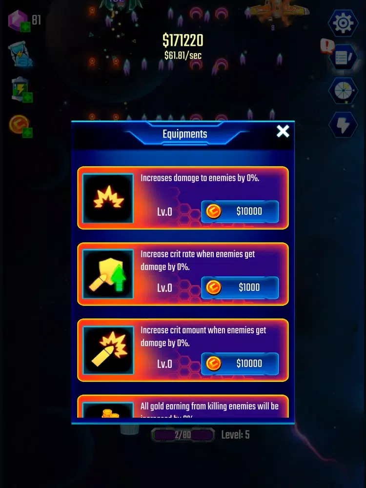 Скриншоты Space Merge: Idle Tycoon iPad 