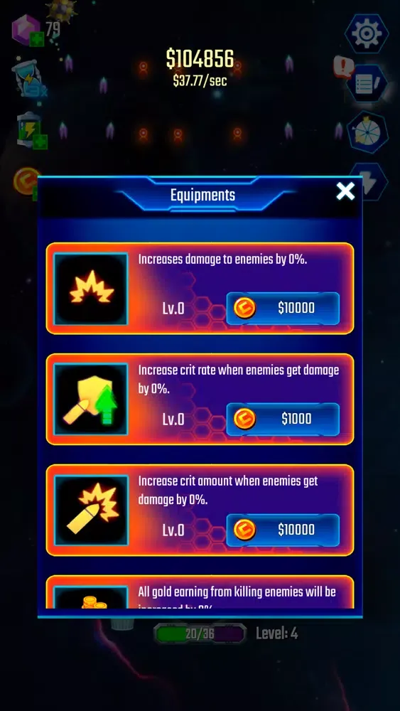 Скриншоты Space Merge: Idle Tycoon