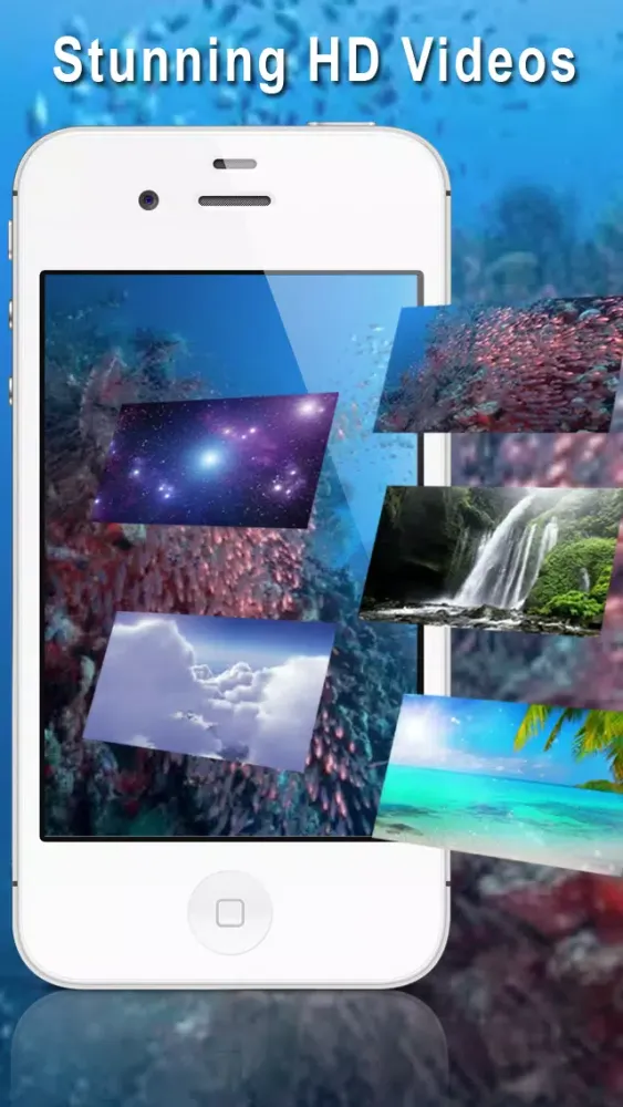 Tangkapan skrin Pure Relaxation – 100 Ambient Sounds & HD Videos for Deep Sleep & Relaxation
