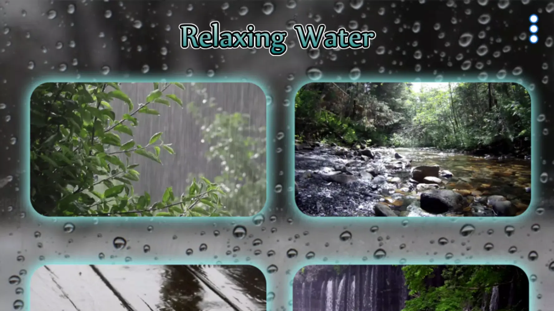 Capturas de pantalla de Relaxing water