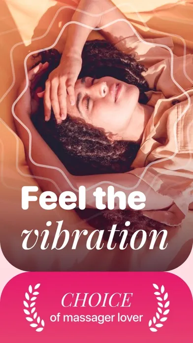 Capturas de tela do Vibrator ・ Relax Massager App