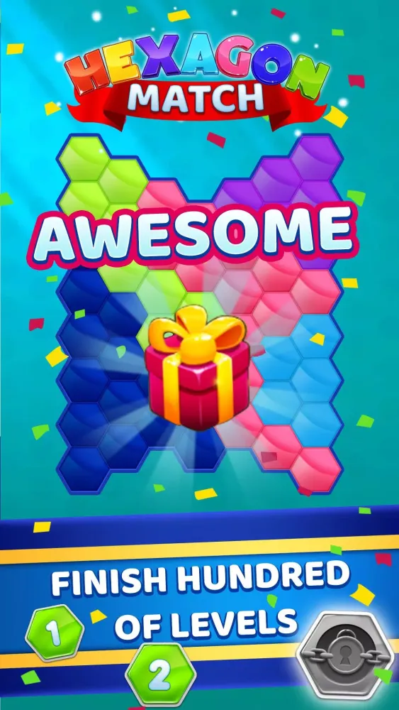 Ảnh chụp màn hình của Hexagon Match