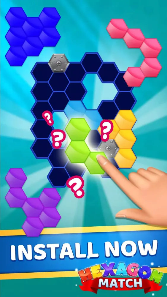 Ảnh chụp màn hình của Hexagon Match