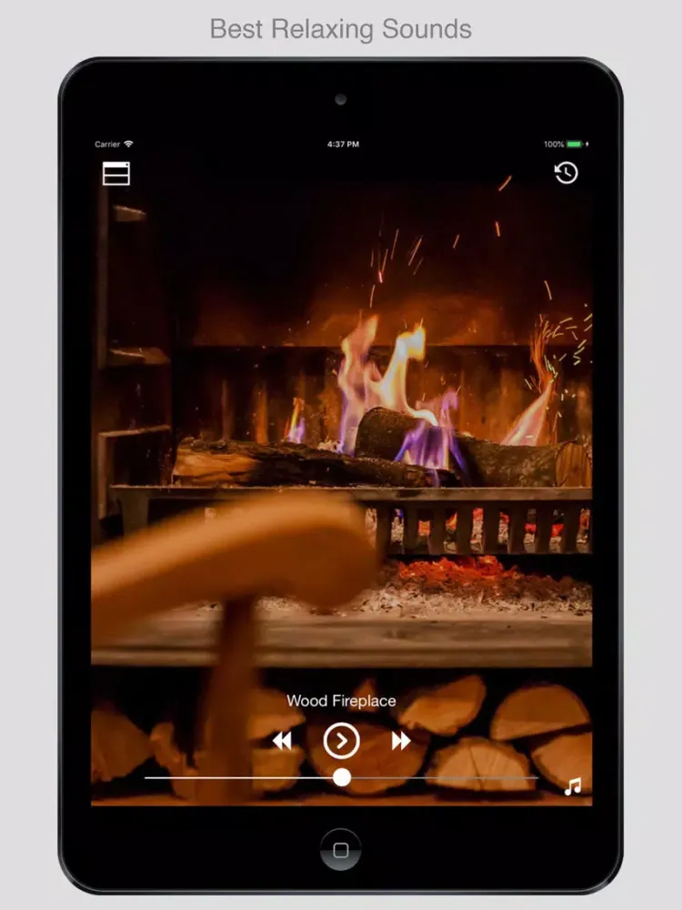 Relaxing Sounds Pro Deep Sleep iPad  Screenshots
